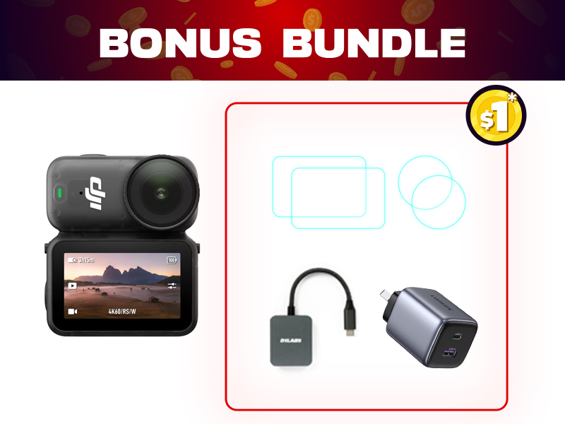 Osmo Nano + $1 Bonus Bundle (64GB)